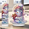 Diamond Painting Christmas Winter Snowman Desktop Ornaments for Decorations