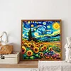 Diamond Painting -DIY Full Round Drill Suflower Field(40*40CM)