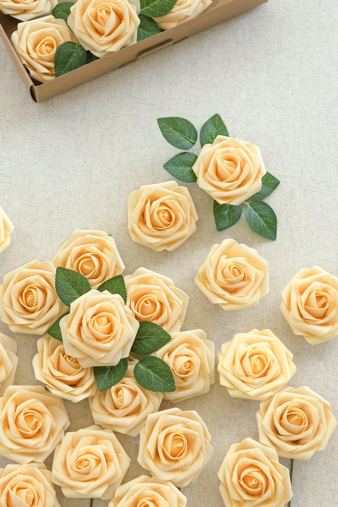 3" Foam Rose with Stem - 56 Colors