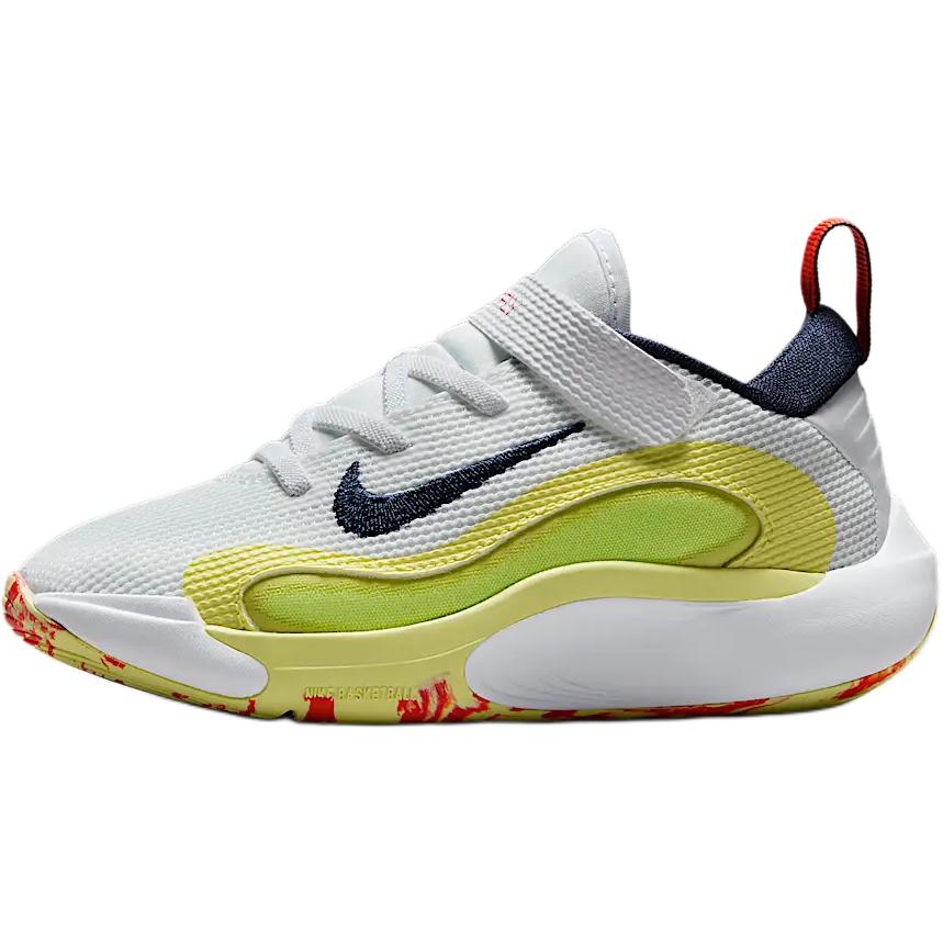 Nike ISOFLY Anti Kick Cushioning Low Top Kids' Running Shoes White Children Aged 3 7 Years Old