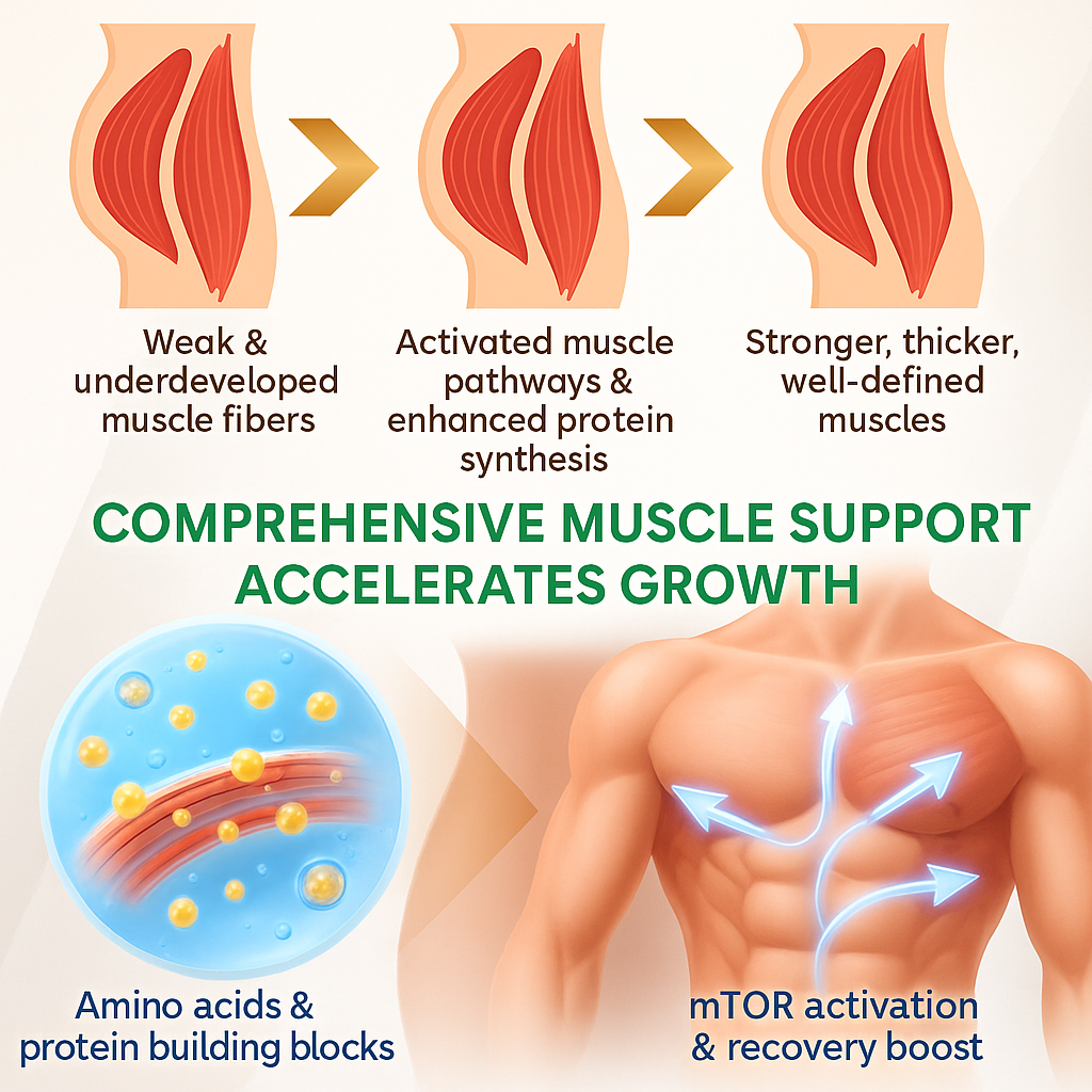 Senusto GML-3 Six-in-One Muscle Growth Oral Solution 24