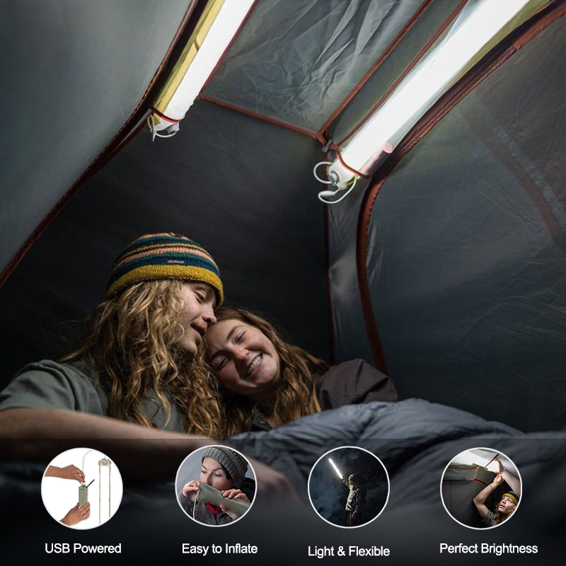 Portable Camp Light: Bright Illumination for the Outdoors