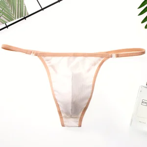 Sexy Lingerie Men's Thong Suspender Men's G String Thong Panty Thong