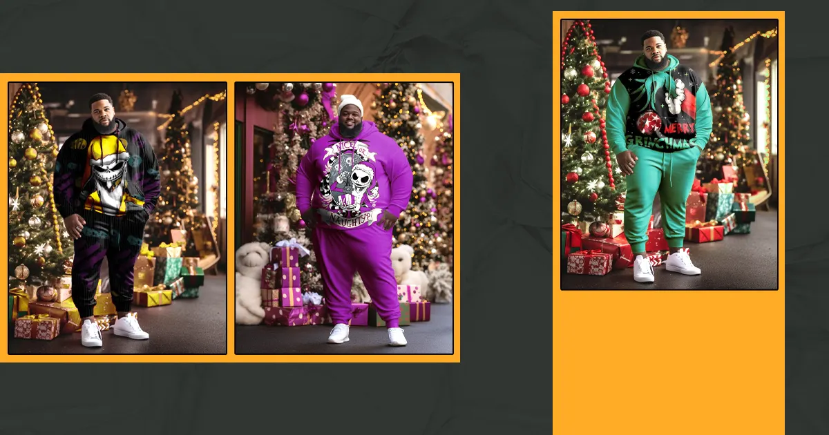 men's Christmas hoodies