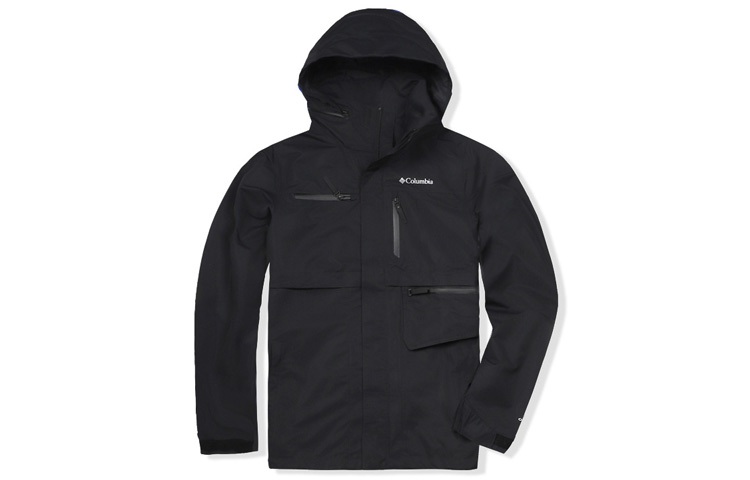 Columbia Windbreaker Jackets Men Black