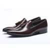 Mens Tassel Dress Loafers Shoes