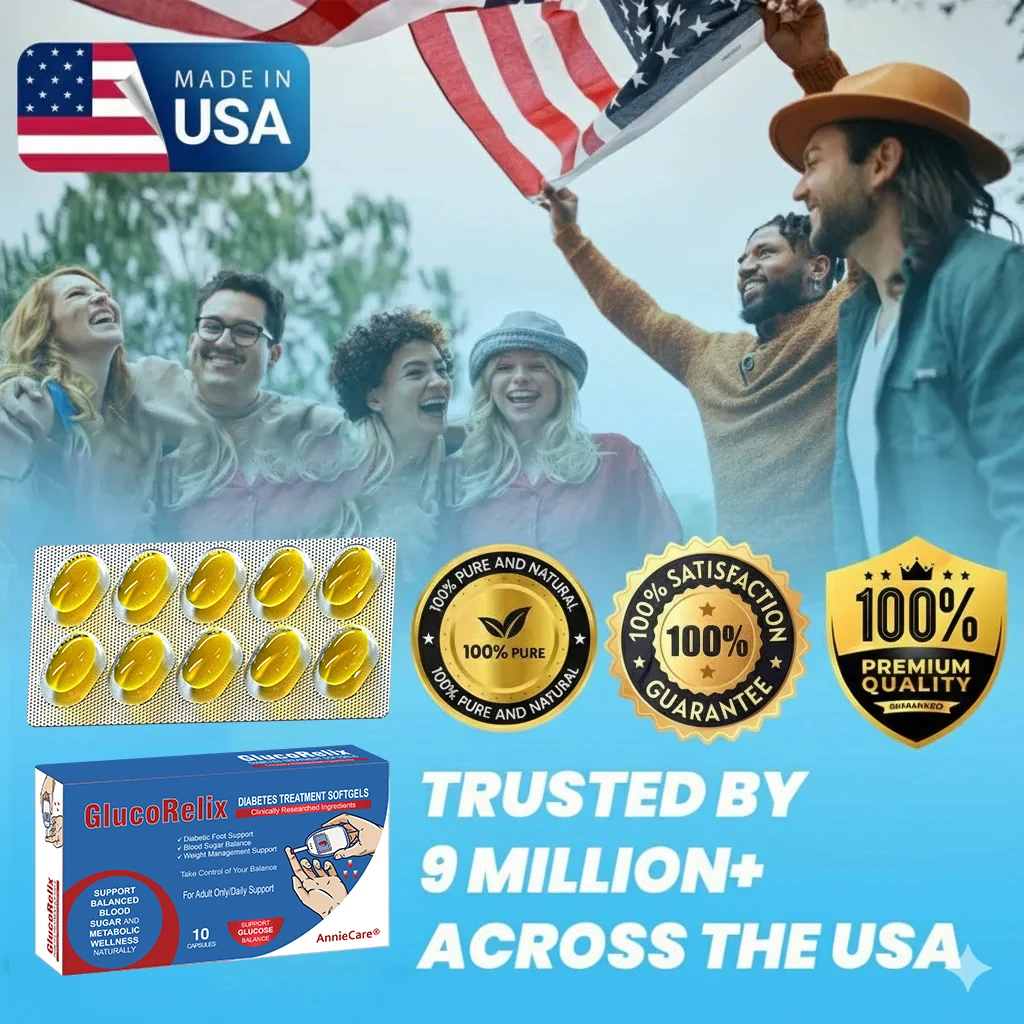 AnnieCare® GlucoRelix Diabetes Treatment Softgels
