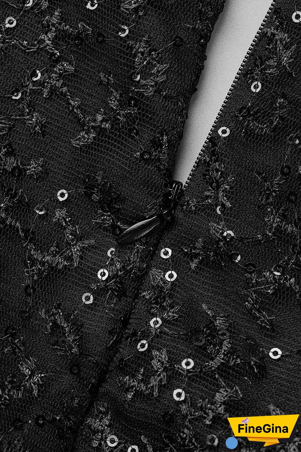 Pink Elegant Solid Sequins Patchwork V Neck Evening Dress Dresses