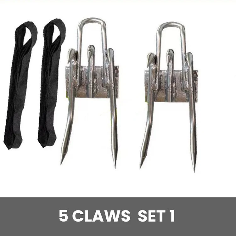 Outdoor Tree-Climbing Anti-Slip Cat Claw Shoes Set