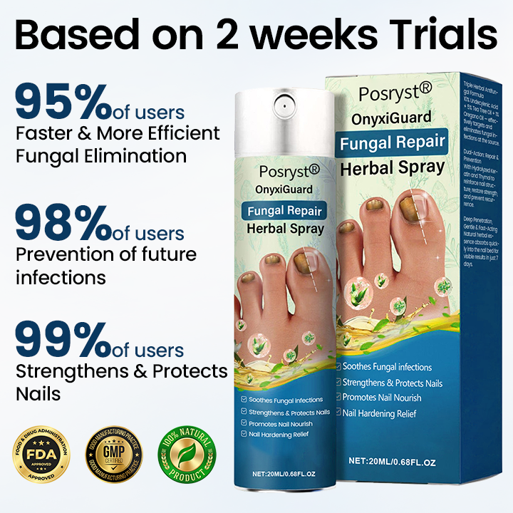 Posryst® OnyxiGuard Fungal Repair Herbal Spray