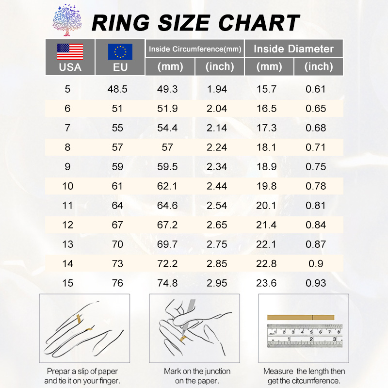 RING SIZE CHART