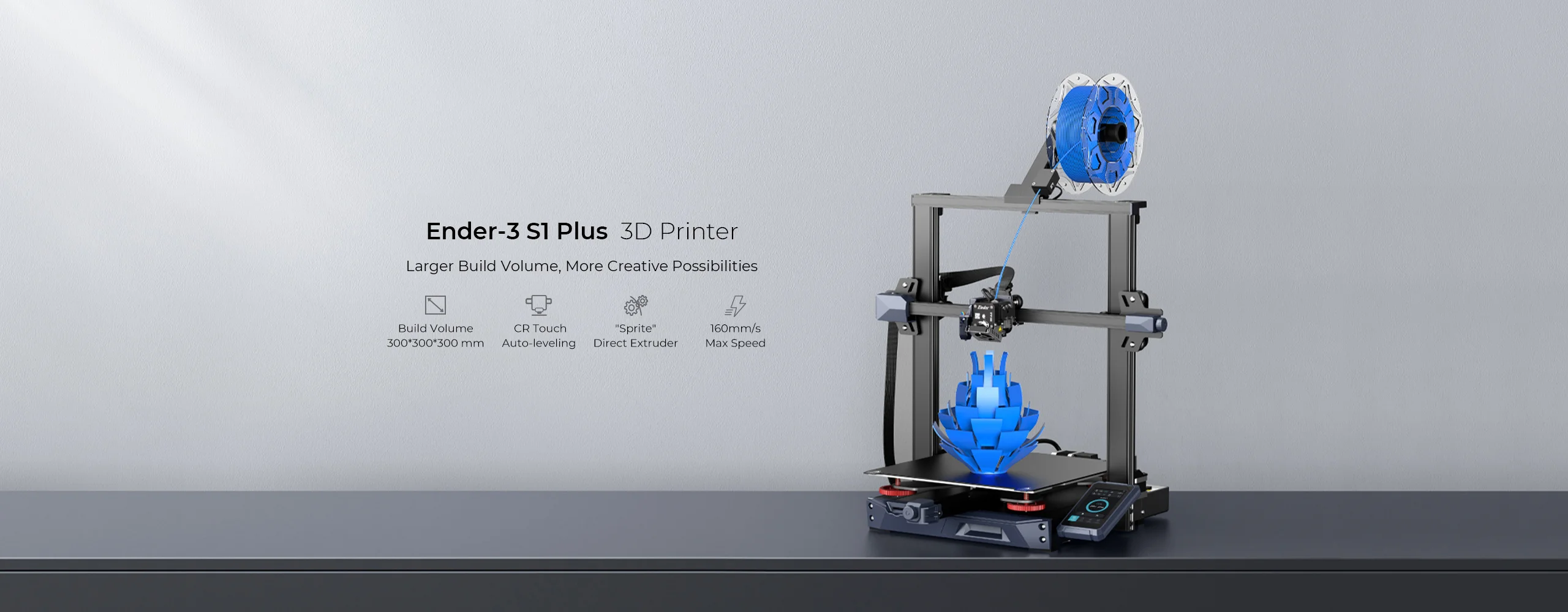 Ender-3 S1 Plus 3D Printer - Creality 3D