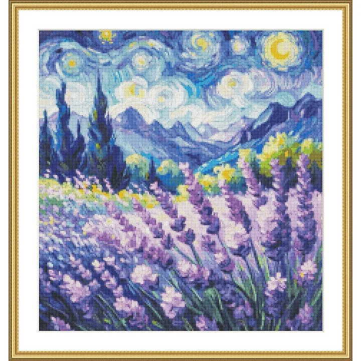 No mixed embroidery] [ZZ8370-Lavender Night]