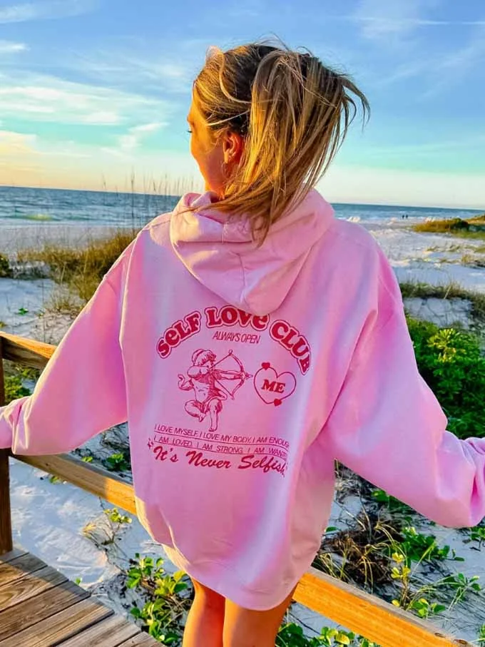 Self Love Club Hoodie August Lemonade August Lemonade