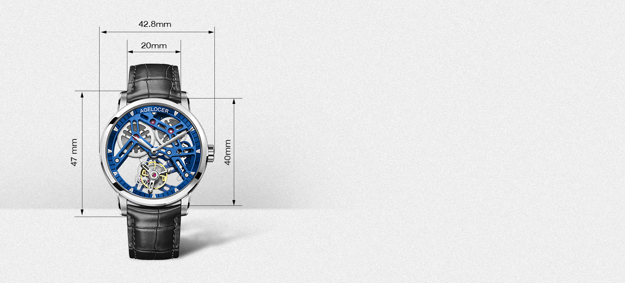 Full transparent sapphire flying tourbillon(PC 4)