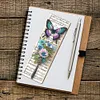 3Pcs Diamond Painting Butterfly And Flowers Bookmarks Kits for Bookworms