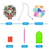 Diamond Painting Christmas Wreath Pendant
