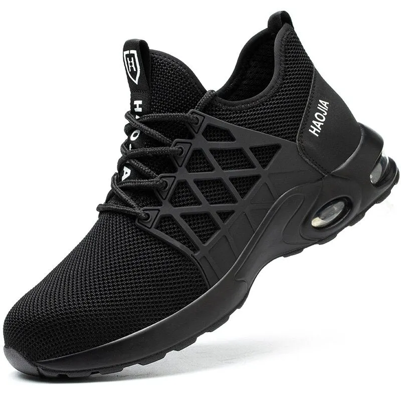 Safety Footwear Man Work Shoes Men's Cushioning Safety Shoes Indestructible Lightweight Men Boots Steel Toe Shoes Dropshipping