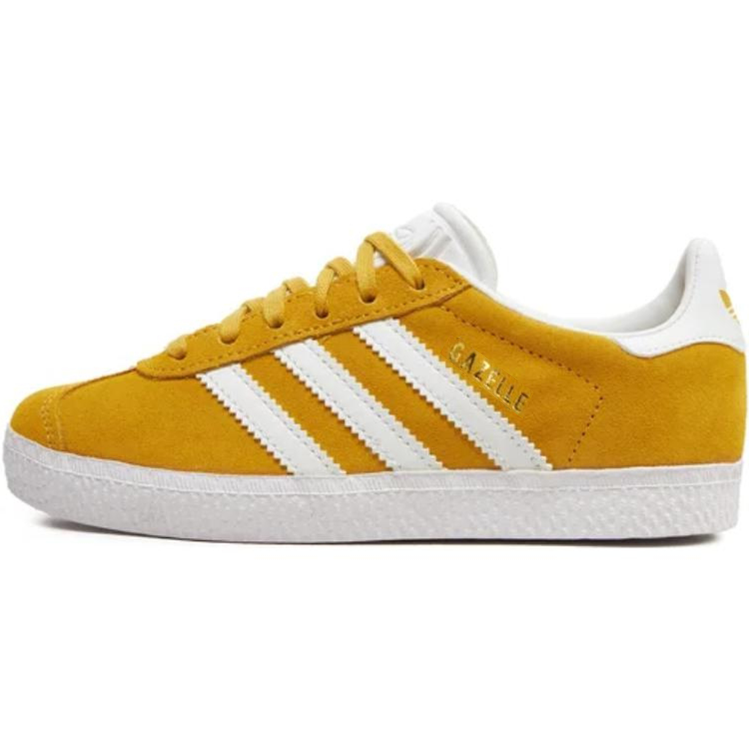 Adidas Originals GAZELLE Low Top Kids' Skateboarding Shoes Yellow Kids'
