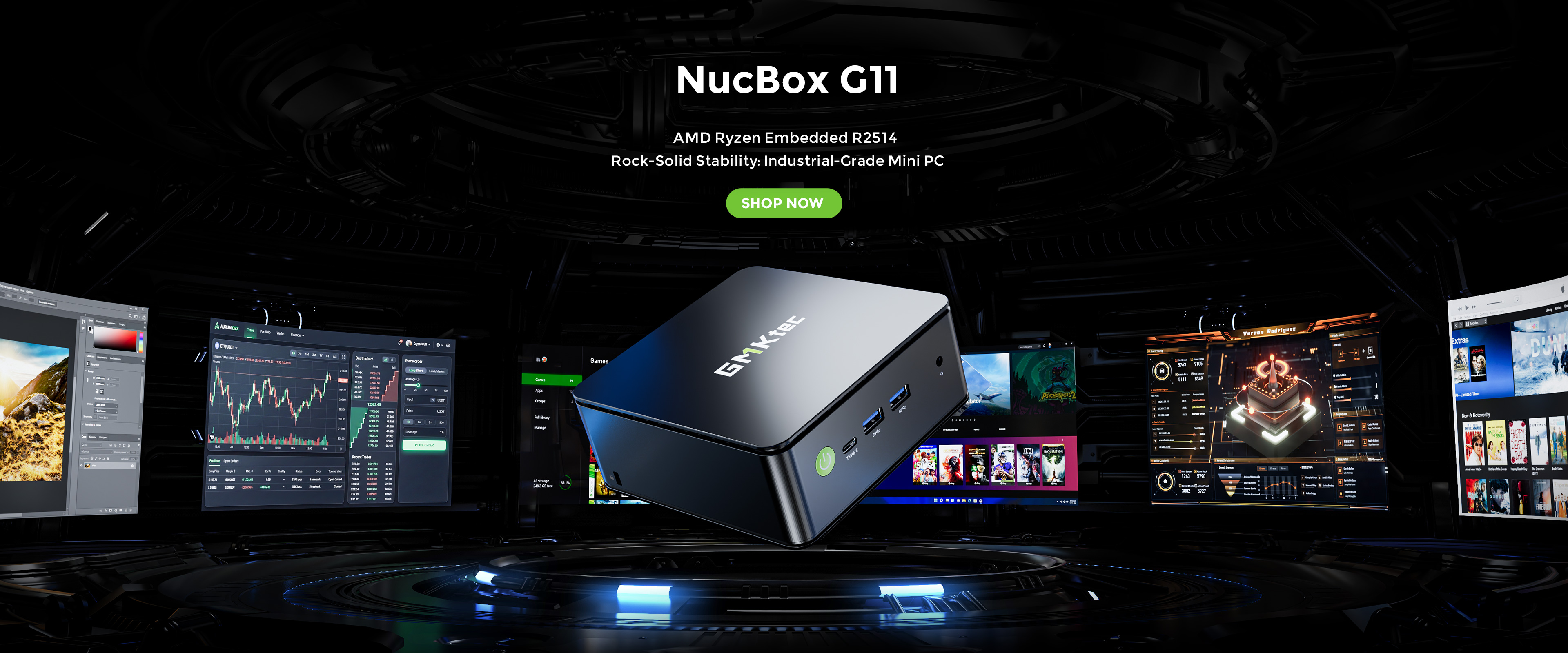 ミニPC Win11Pro GMKtec NucBox3 GMKtec ミニPC（Core i5/16GBメモリ/512GB SSD/Win11Pro） NucBox M3