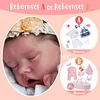 17 '' Lifelike Handmade Kara Do Truly Real Sleeping Reborn Baby Doll Girl with "Heartbeat" and Sound, Best Gift Ideas - RBBI-Myrebornbabydoll® Myrebornbabydoll®