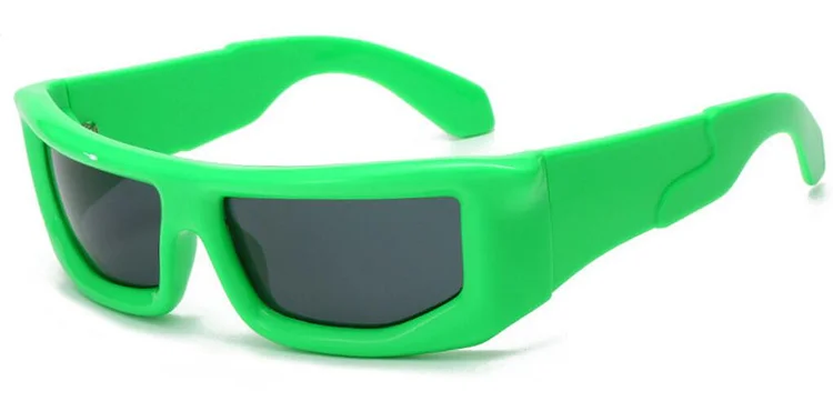 Y2k New Punk Sports Sunglasses For Men Women Luxury Brand Designer Square Sun Glasses 2024 Men Vintage Punk Hip Hop Shades UV400