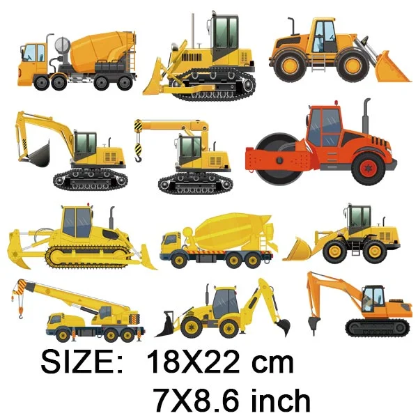 Cute Animals Heat Sticker On T-shirt DIY A-levels Iron On Transfer For Clothing Beautiful Design On Kid Clothes Patch Decoration