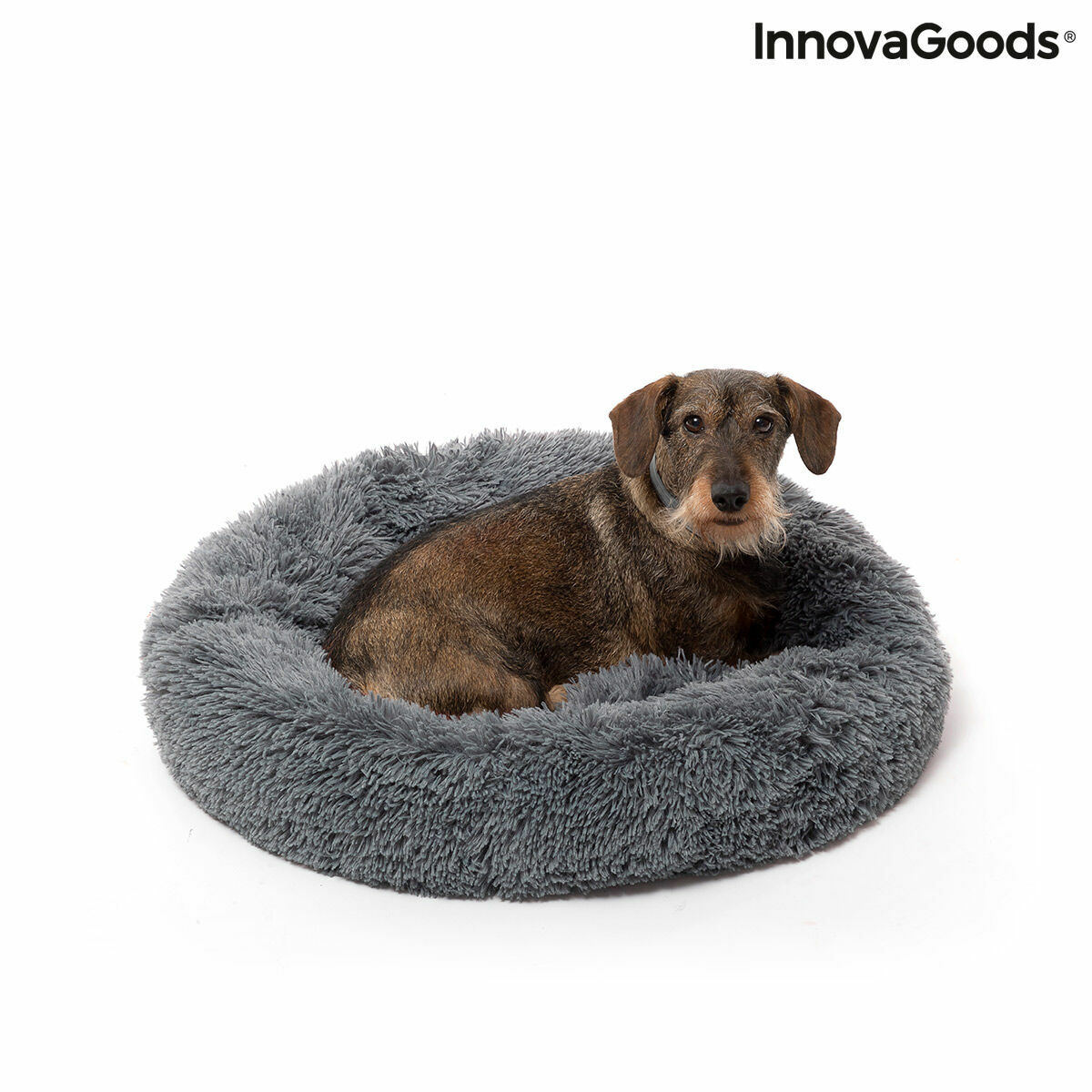 Anti-stress Pet Bed Bepess InnovaGoods &Oslash; 60 cm Grey (Refurbished A)