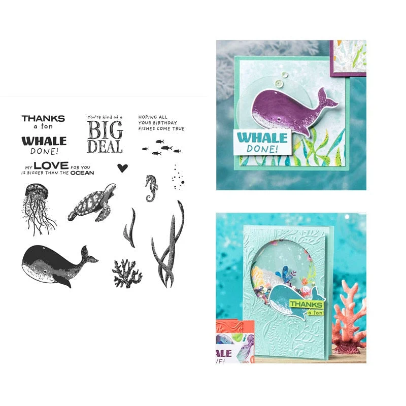 Metal Cutting Dies and Clear Stamps Stencil for Scrapbooking Album Decoration Craft Die Cut for Card Making Stamp and dies 2020 712-1