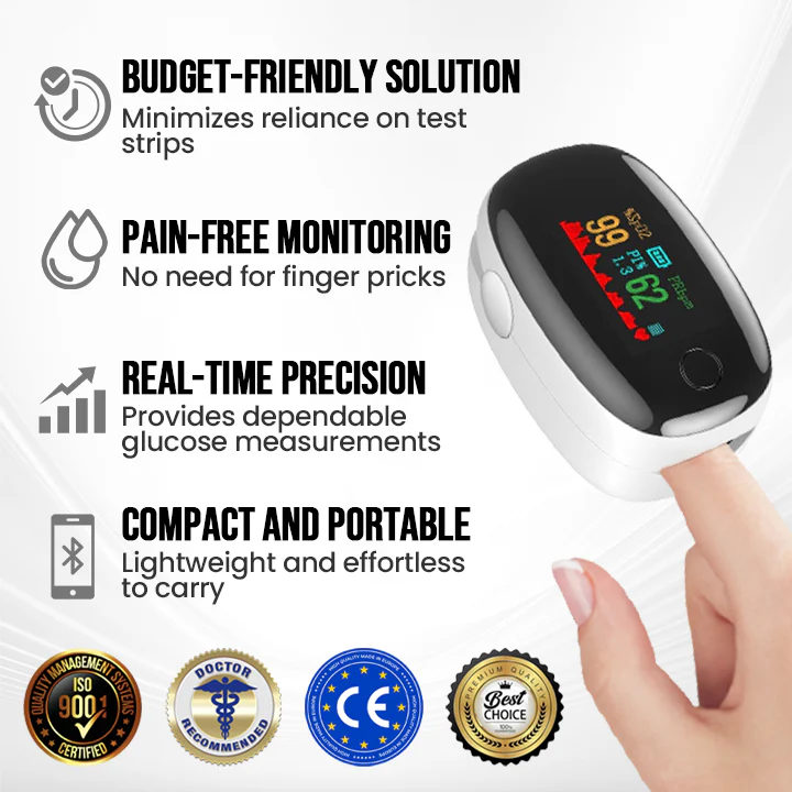 【BQYOOM®】 Non-invasive bloedglucosemeter