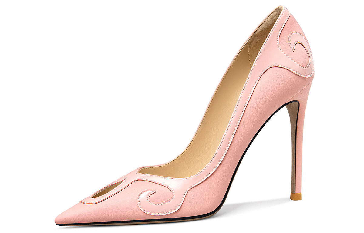 Lily Wei High Heels Women's Pink