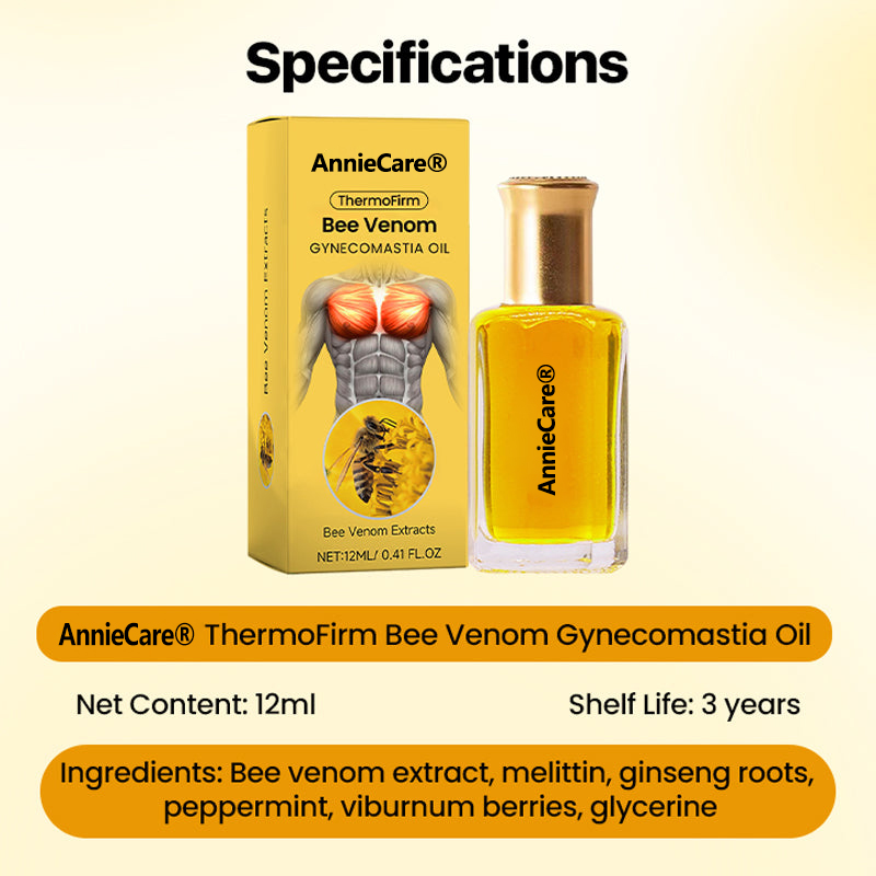 AnnieCare® ThermoFirm Bee Venom Gynecomastia-Oil 27 AnnieCare® ThermoFirm Bee Venom Gynecomastia-Oil