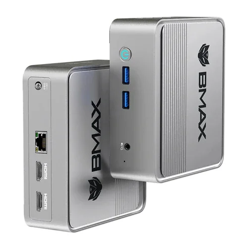 BMAX B3 Mini PC, Intel 11th Gen N5095 Quad Core Up to 2.9GHz, 8GB DDR4  256GB SSD, 4K 60Hz HDMI 2.0x2, USB 3.0x4 Micro SD Card Slot