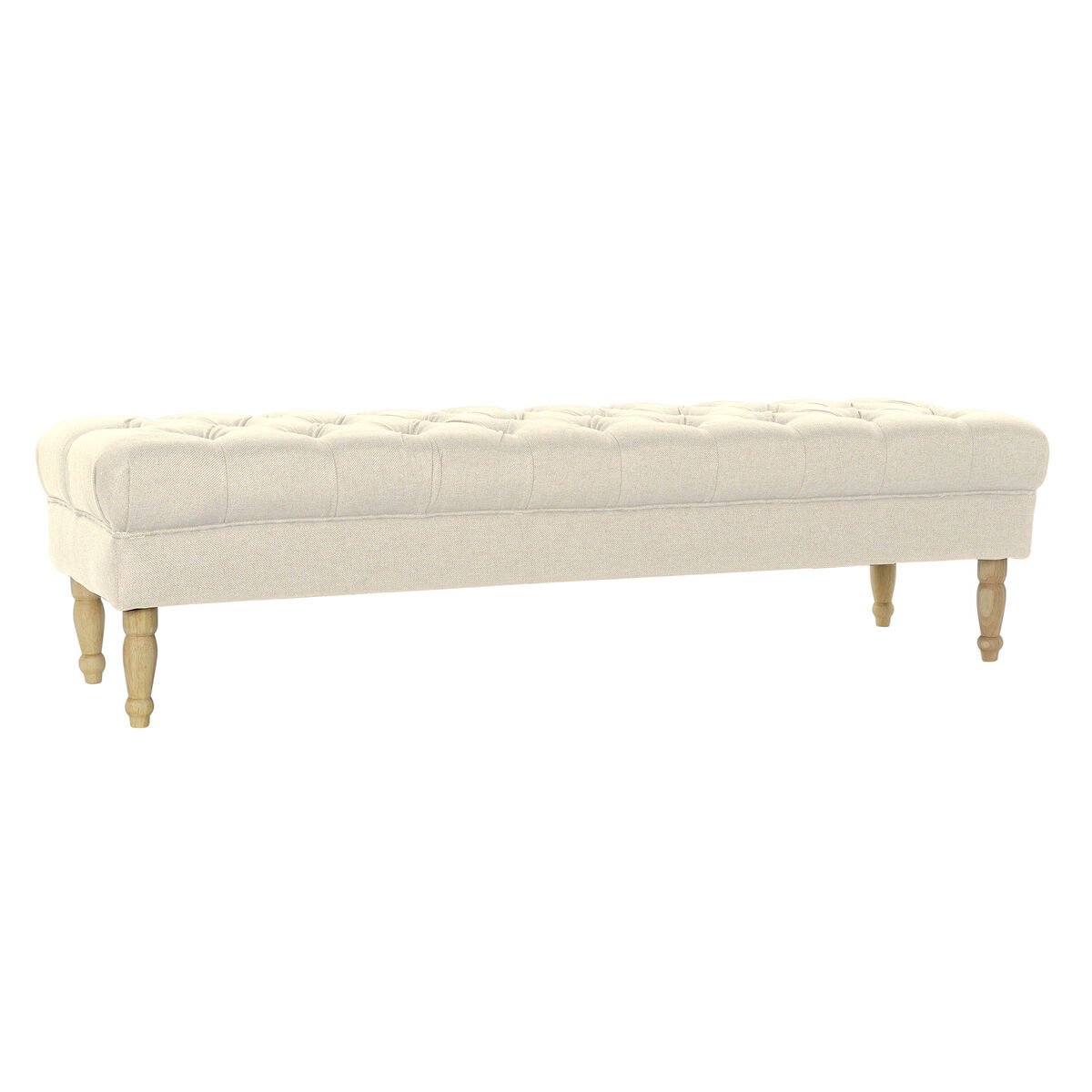 Bench Home ESPRIT Cream Polyester Wood