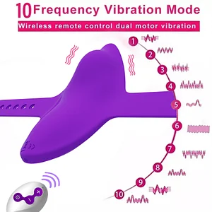 Remote Control Wearable Panty Vibrators Adult Sex Toys For Women Or Couples