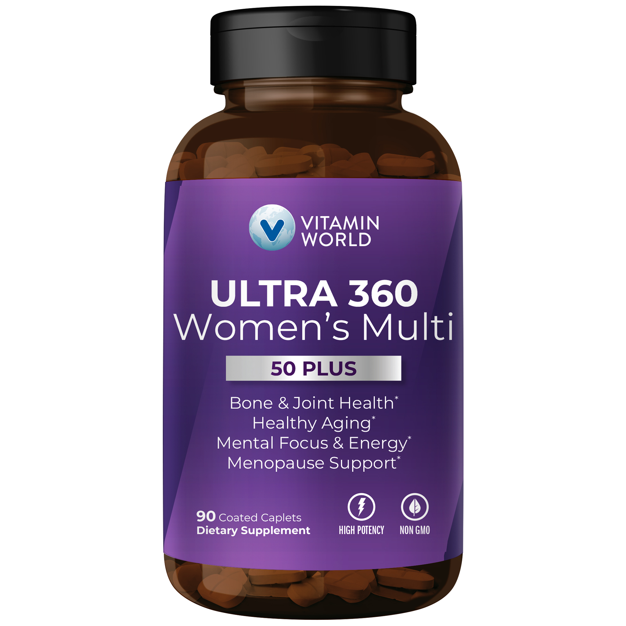 ULTRA 360 Women's 50 Plus Multivitamin - 90 Caplets