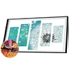 Diamond Painting -DIY 5-pictures Combination Round Drill Dandelion
