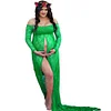 Maternity Photo Shoot Lace Pregnancy Photography Maxi Gown Dresses
