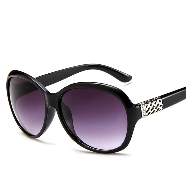 New Women's Oversized Sunglasses Women's Brand Designer Vintage Sun Glasses Summer Outdoor Leisure Eyewear UV400 Oculos De Sol