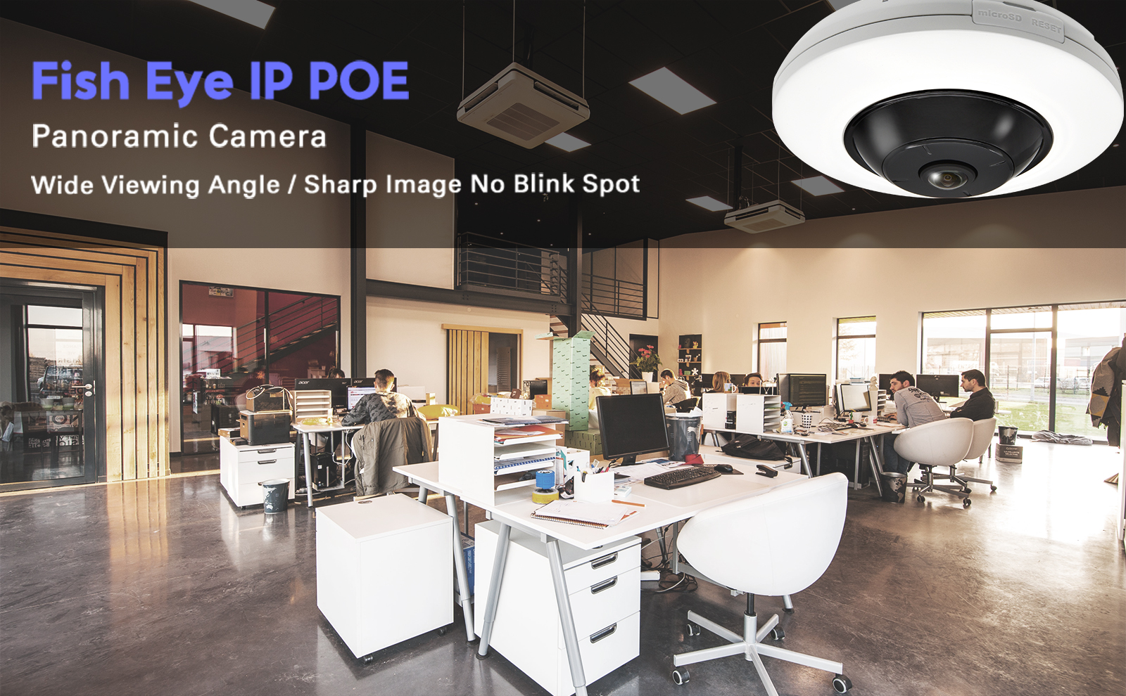 DT9555 MP Fisheye IP Camera