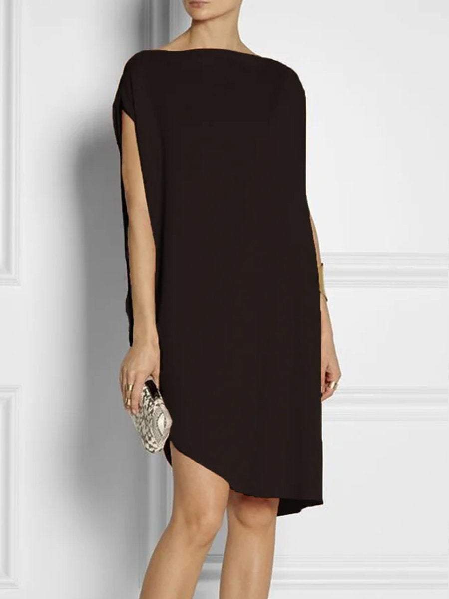 Sequin Mock Neck Long Sleeve Dress main image 0