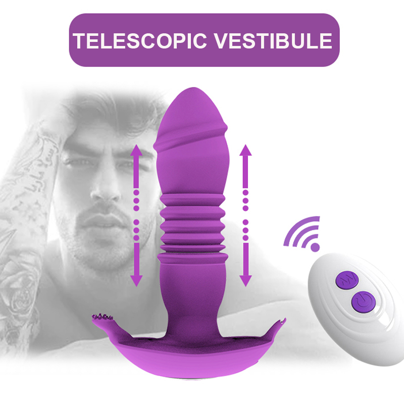 Remote Control Telescopic G-spot Vibrator