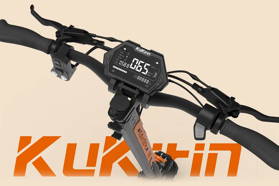 Smart multi-function dashboard showing speed, battery and mileage