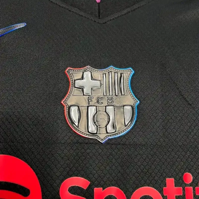 2024/2025 Kids Size Barcelona Away Football Shirt 1:1 Thai Quality