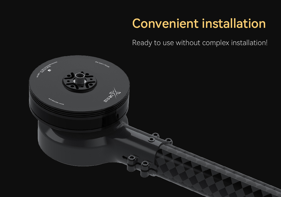 XU8-X Integrated Propulsion System for easy installation