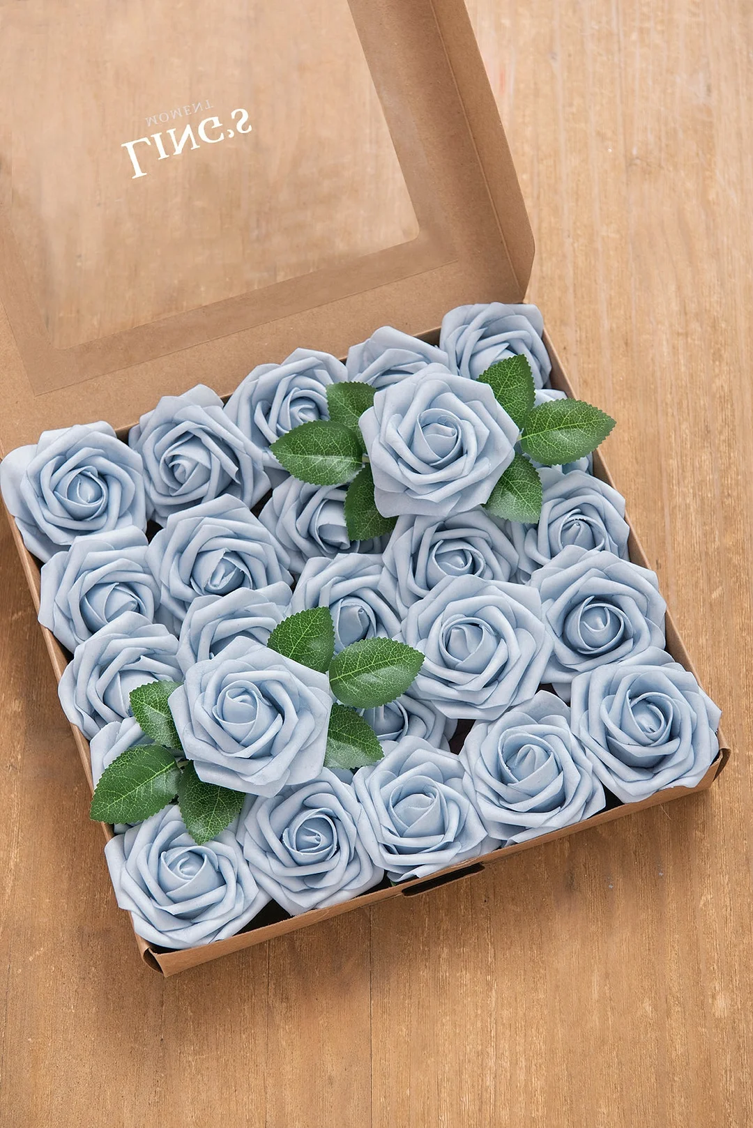 3" Foam Rose with Stem - 56 Colors