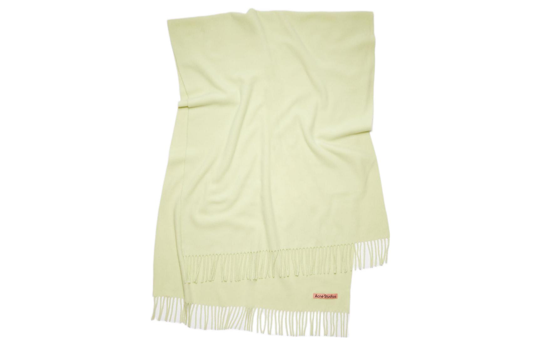 Acne Studios Knit Scarves Women's Yellow