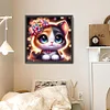 Diamond Painting-DIY Full Round Drill Cat