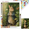 Lapin Complète Carré Diamant Peinture 30X40CM