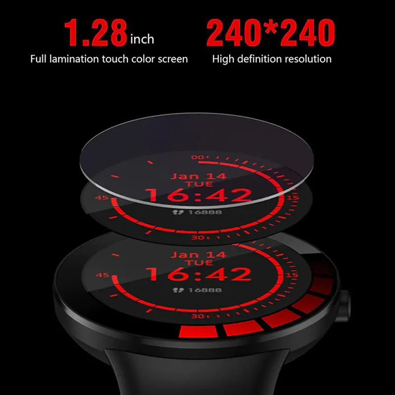 Display of Titan Smartwatch